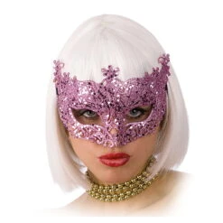 Loup Filigrane Sertit De Paillettes 9 Loup Filigrane Sertit De Paillettes -Boutique De Carnaval D'Halloween Loup filigrane sertit de paillettes 24587
