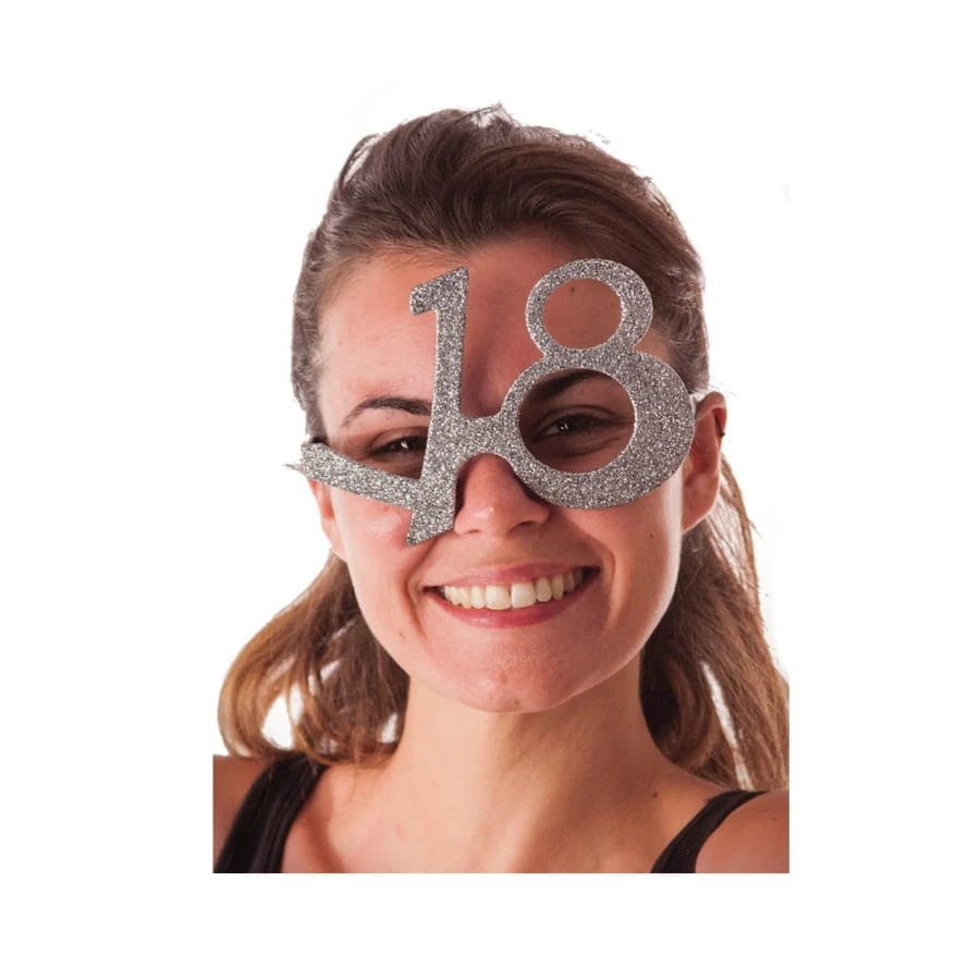 Lunettes âge Argenté Pailleté 4 Lunettes âge Argenté Pailleté – Image 2