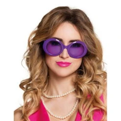 Lunettes Ovales De Style Disco Pour Femme 9 Lunettes Ovales De Style Disco Pour Femme -Boutique De Carnaval D'Halloween Lunettes ovales de style disco pour femme 46189