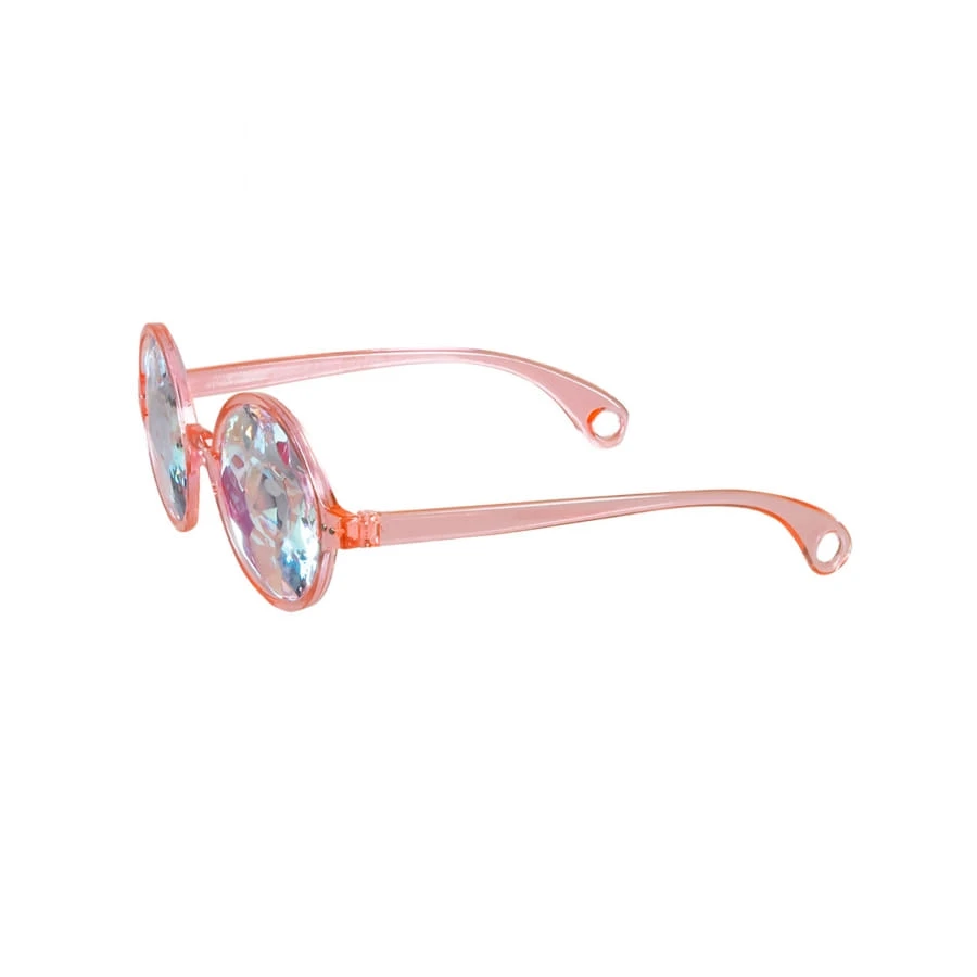 Lunettes Rondes à Prismes Couleur Rose 5 Lunettes Rondes à Prismes Couleur Rose – Image 3