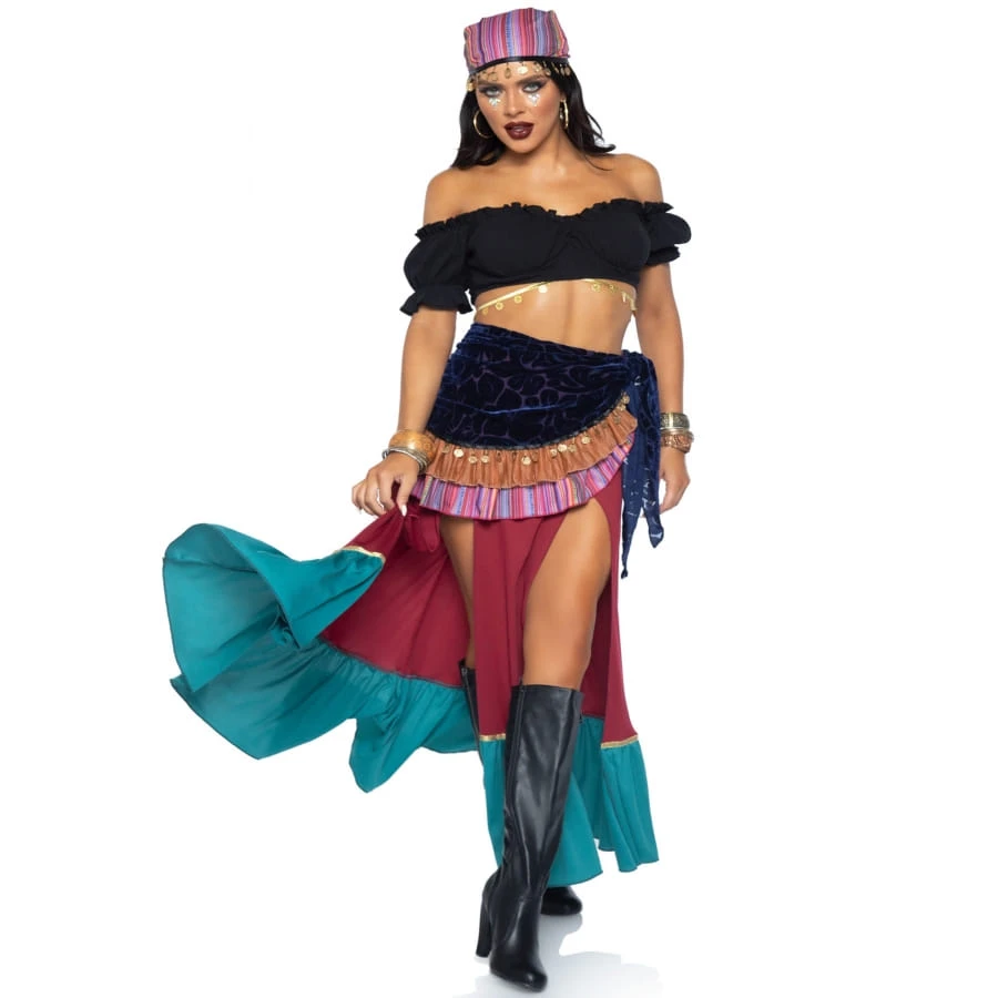 Luxueuse Tenue De Bohémienne Avec Traine 3 Luxueuse Tenue De Bohémienne Avec Traine