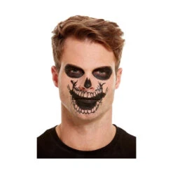 Maquillage De Squelette Par Transfert Pour Adulte -Boutique De Carnaval D'Halloween Maquillage de squelette par transfert pour adulte 56902