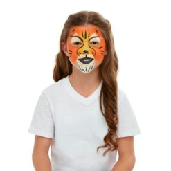 Maquillage De Tigre Queue Et Oreilles Pour Enfant -Boutique De Carnaval D'Halloween Maquillage de tigre queue et oreilles pour enfant 426