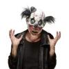 Masque De Monstre Clown Avec Cheveux Noirs