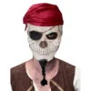 Masque De Pirate Squelette Intégral Pour Adulte -Boutique De Carnaval D'Halloween Masque de pirate squelette integral pour adulte