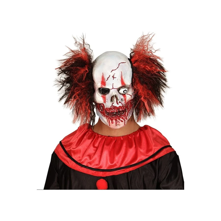 Masque De Squelette Clown Avec Un Oeil 3 Masque De Squelette Clown Avec Un Oeil