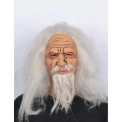 Masque De Très Vieux Monsieur Avec Cheveux 7 Masque De Très Vieux Monsieur Avec Cheveux -Boutique De Carnaval D'Halloween Masque de tres vieux monsieur avec cheveux 29666