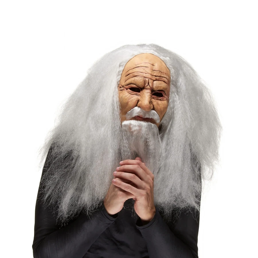 Masque De Très Vieux Monsieur Avec Cheveux 3 Masque De Très Vieux Monsieur Avec Cheveux
