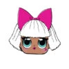 Masque Facial De Diva Pour Enfant, LOL Surprise -Boutique De Carnaval D'Halloween Masque facial de diva pour enfant lol surprise