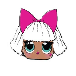 Masque Facial De Diva Pour Enfant, LOL Surprise