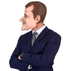 Masque Intégral De Emmanuel Macron, Humoristique 6 Masque Intégral De Emmanuel Macron, Humoristique -Boutique De Carnaval D'Halloween Masque integral de emmanuel macron humoristique 36676