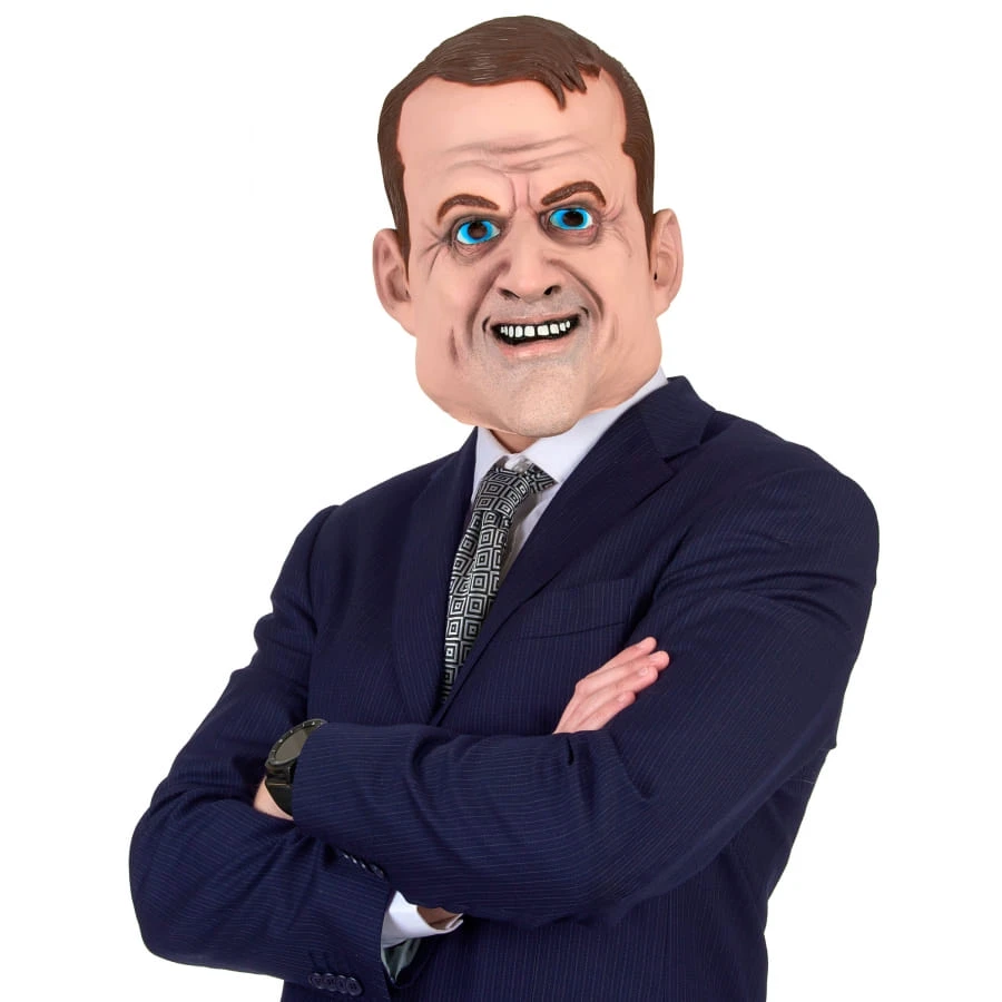 Masque Intégral De Emmanuel Macron, Humoristique 3 Masque Intégral De Emmanuel Macron, Humoristique