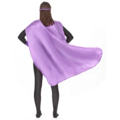Masque, Manchettes Et Cape Violette Pour Homme -Boutique De Carnaval D'Halloween Masque manchettes et cape violette pour homme 27500