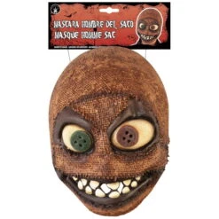 Masque Tête De Poupée Rapiécée, En Latex -Boutique De Carnaval D'Halloween Masque tete de poupee rapiecee en latex 67979