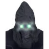 Masque Visage Caché Avec Yeux Lumineux Verts