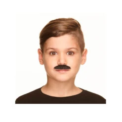 Moustache Noire Pour Enfant Adhésive
