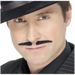 Tenue Lignée De Gangster Pour Adulte 8 Tenue Lignée De Gangster Pour Adulte -Boutique De Carnaval D'Halloween Moustaches latino 2