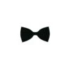 Noeud Papillon Luxe De Couleur Noir Avec élastique