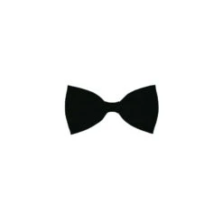 Noeud Papillon Luxe De Couleur Noir Avec élastique