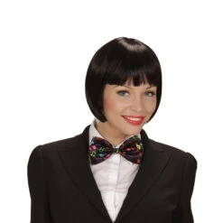 Noeud Papillon Noir Décoré De Notes De Musique 6 Noeud Papillon Noir Décoré De Notes De Musique -Boutique De Carnaval D'Halloween Noeud papillon noir decore de notes de musique 37108