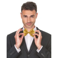 Noeud Papillon Recouvert De Sequins -Boutique De Carnaval D'Halloween Noeud papillon recouvert de sequins 47003