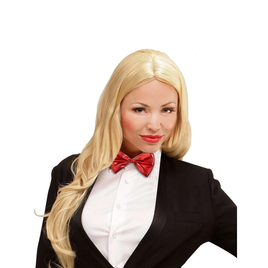 Noeud Papillon Rouge Effet Métallisé 4 Noeud Papillon Rouge Effet Métallisé – Image 2