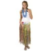 Pagne Hawaïen Long Multicolore En Plastique -Boutique De Carnaval D'Halloween Pagne hawaien long multicolore en plastique