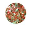 Paillettes Cosmétiques Vert Rouge Biodégradables