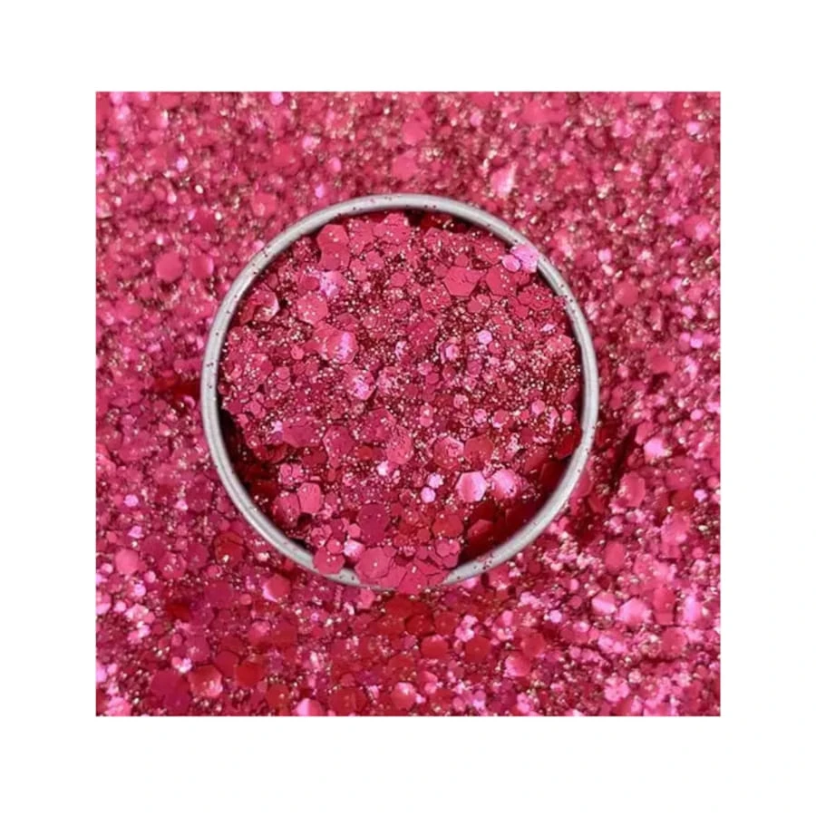 Paillettes Visage Fuchsia, Biodégradables 4 Paillettes Visage Fuchsia, Biodégradables – Image 2