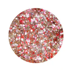 Paillettes Visage Multicolores, Biodégradables