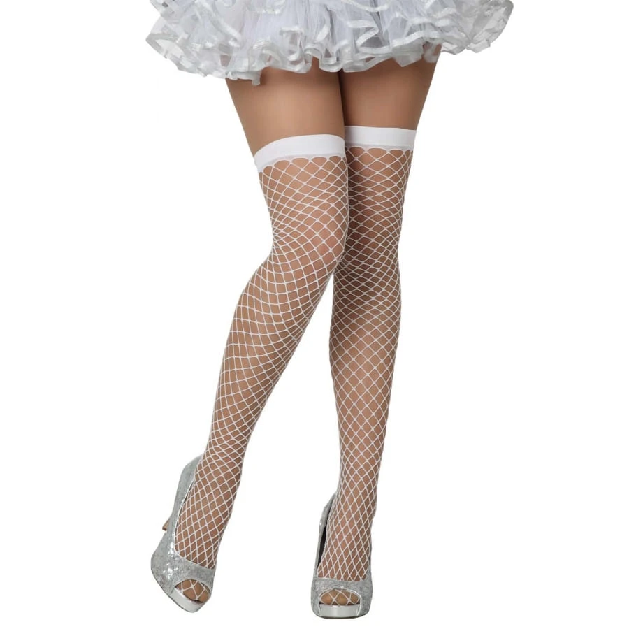 Paire De Bas Blancs à Larges Mailles 3 Paire De Bas Blancs à Larges Mailles