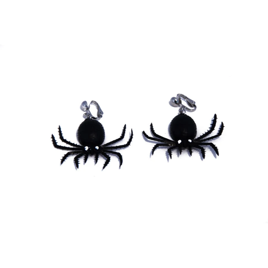 Paire De Boucles D'oreilles Araignées Noires 3 Paire De Boucles D'oreilles Araignées Noires