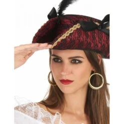 Paire De Boucles D'oreilles De Pirate -Boutique De Carnaval D'Halloween Paire de boucles d oreilles de pirate 48190