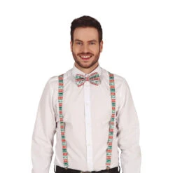 Paire De Bretelles De Noël