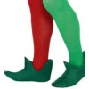 Paire De Chaussures D'elfe En Feutrine Avec Grelot -Boutique De Carnaval D'Halloween Paire de chaussures d elfe en feutrine avec grelot