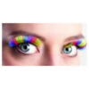 Paire De Faux Cils Courts Multicolores -Boutique De Carnaval D'Halloween Paire de faux cils courts multicolores