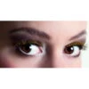 Paire De Faux Cils Noirs Courts Pointes Dorées -Boutique De Carnaval D'Halloween Paire de faux cils noirs courts pointes dorees