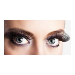 Paire De Faux Cils Noirs Taille Xl Auto-adhésifs