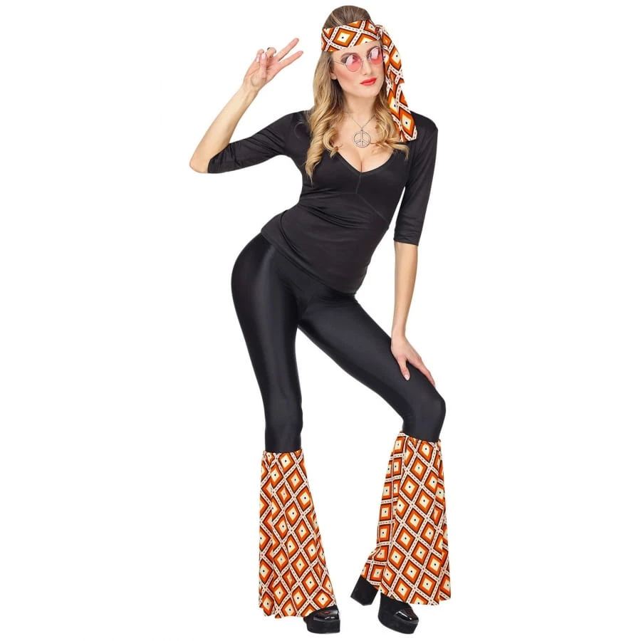 Paire De Jambières Années 70 Avec Bandeau De Tête 3 Paire De Jambières Années 70 Avec Bandeau De Tête