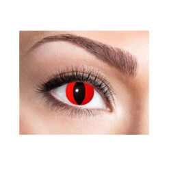Elégant Déguisement De Diable Pour Homme 7 Elégant Déguisement De Diable Pour Homme -Boutique De Carnaval D'Halloween Paire de lentille oeil du diable pour adulte
