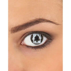 Paire De Lentilles As De Pique