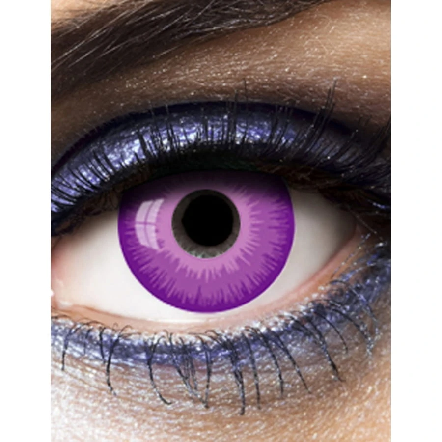Paire De Lentilles Violettes Unies 4 Paire De Lentilles Violettes Unies – Image 2