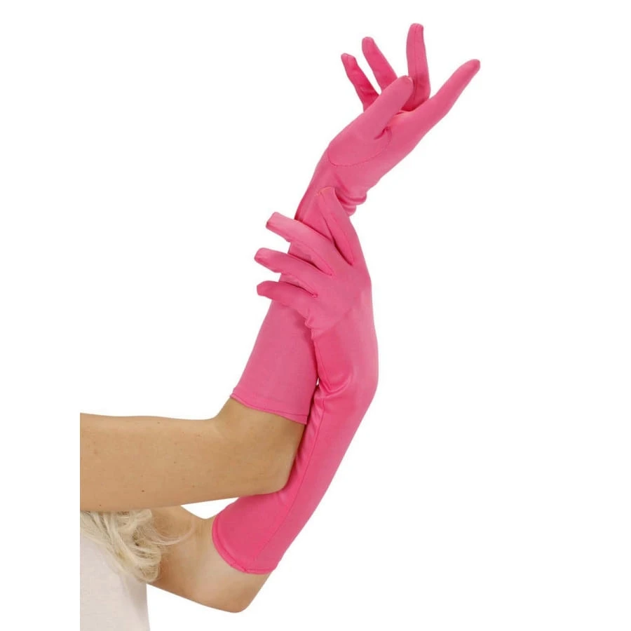 Paire De Longs Gants Fluos De 30cm 4 Paire De Longs Gants Fluos De 30cm – Image 2