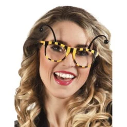 Costume De Willy Maya L'Abeille Taille Adulte 7 Costume De Willy Maya L'Abeille Taille Adulte -Boutique De Carnaval D'Halloween Paire de lunettes abeille