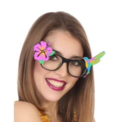 Tenue De Vacancière Hawaïenne Pour Adulte 9 Tenue De Vacancière Hawaïenne Pour Adulte -Boutique De Carnaval D'Halloween Paire de lunettes des iles
