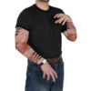 Paire De Manches Morsures De Zombie