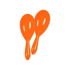 Paire De Maracas Orange Unies -Boutique De Carnaval D'Halloween Paire de maracas orange unies 25279