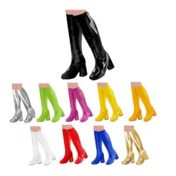 Robe Courte De Policière Sexy Pour Femme -Boutique De Carnaval D'Halloween Paire de surbottes retro