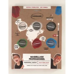 Tenue De Joker Pour Enfant -Boutique De Carnaval D'Halloween Palette de 6 maquillages a l eau pro theme garcon