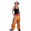 Pantalon Doré De Danseuse Orientale Pour Femme -Boutique De Carnaval D'Halloween Pantalon dore de danseuse orientale pour femme
